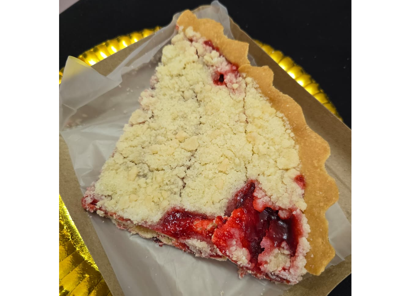 Porción Tarta de Frambuesa