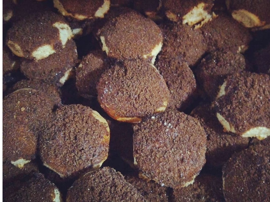 Mini tortitas negras
