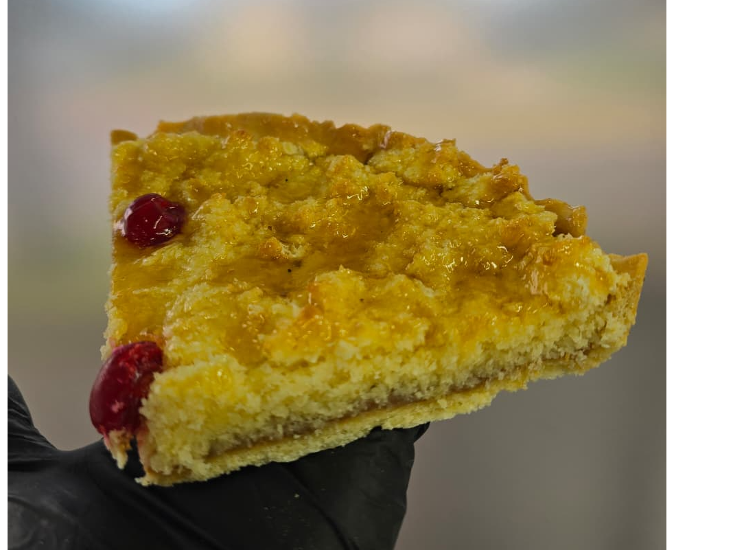 Tarta de coco y dulce de leche
