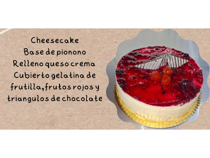Cheesecake Frutos Rojos