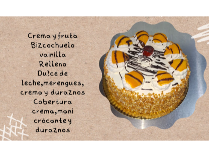 Crema y Frutas