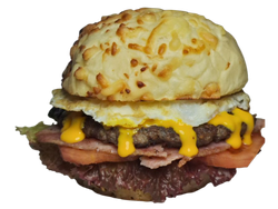 2 hamb. América +fritas + mayo
