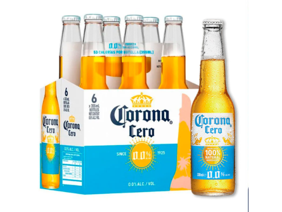 Corona cero 330ml x6