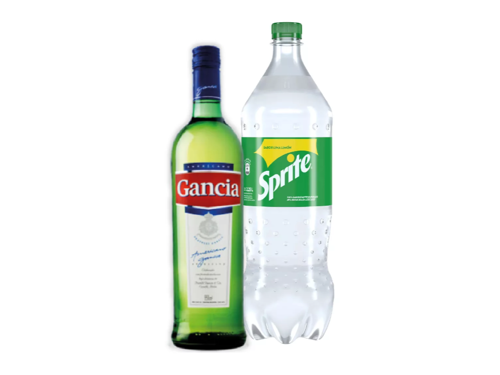 Gancia 950ml + Sprite 1,5L