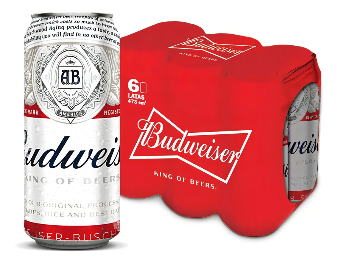 Budweiser 473ml X6