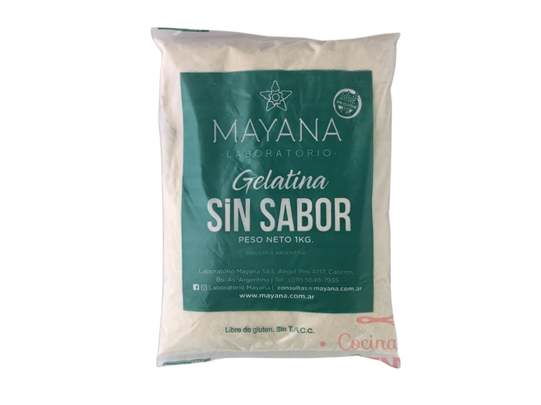 Gelatina sin sabor