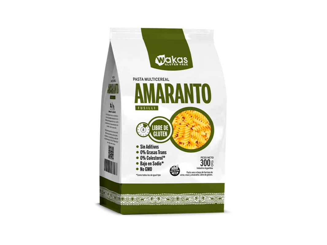 Fideos Wakas 300 gr Amaranto (Copia)