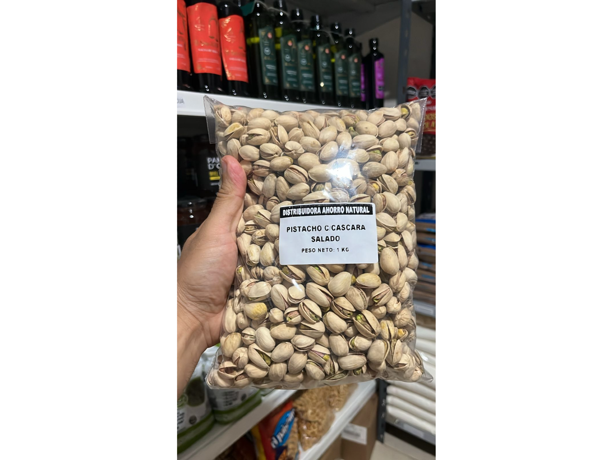 Pistacho con cáscara salado