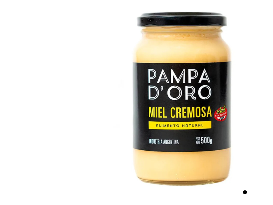 Miel "Pampa de Oro" cremosa 380 gr