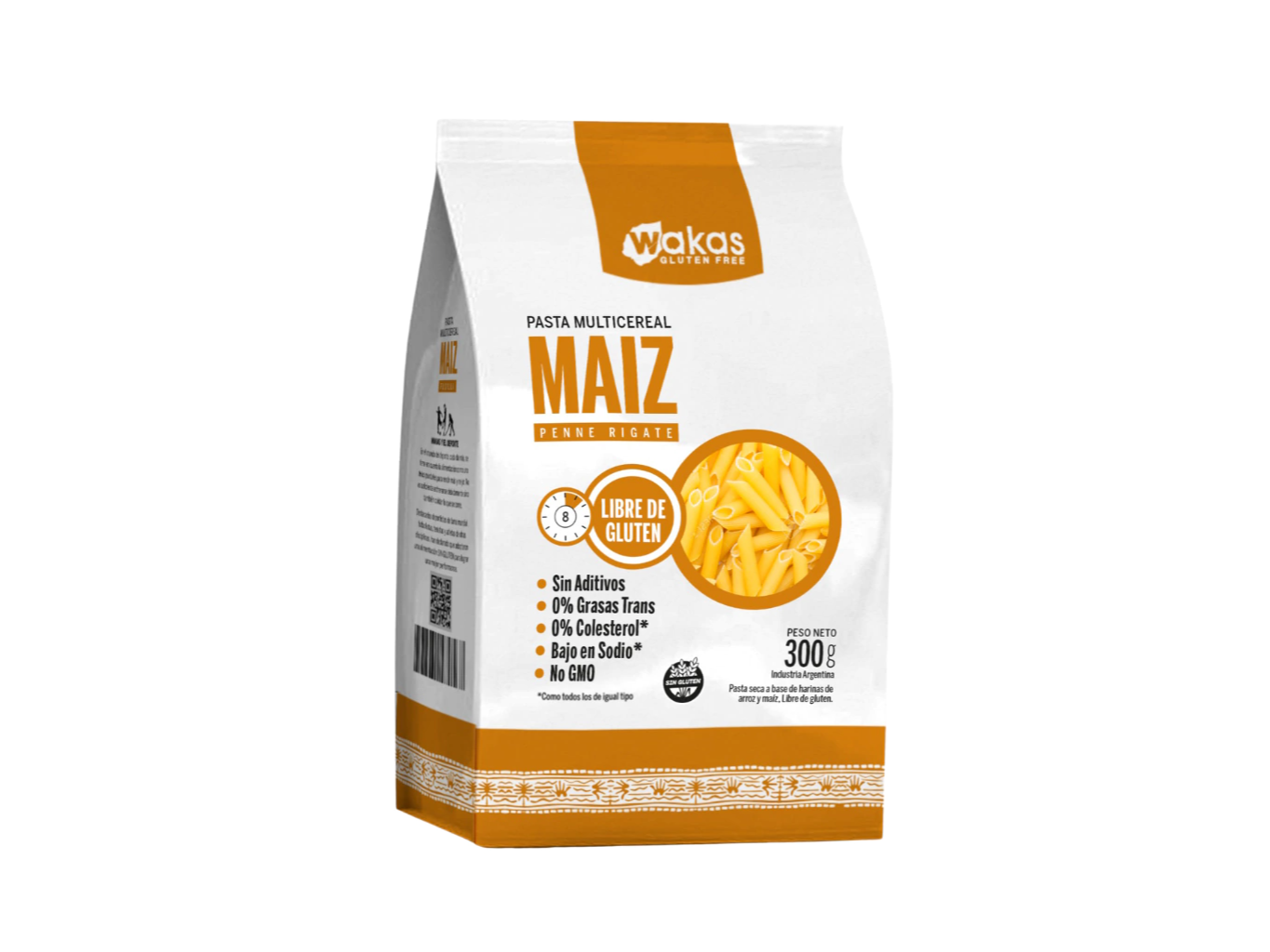 Fideos Wakas 300 gr Maiz