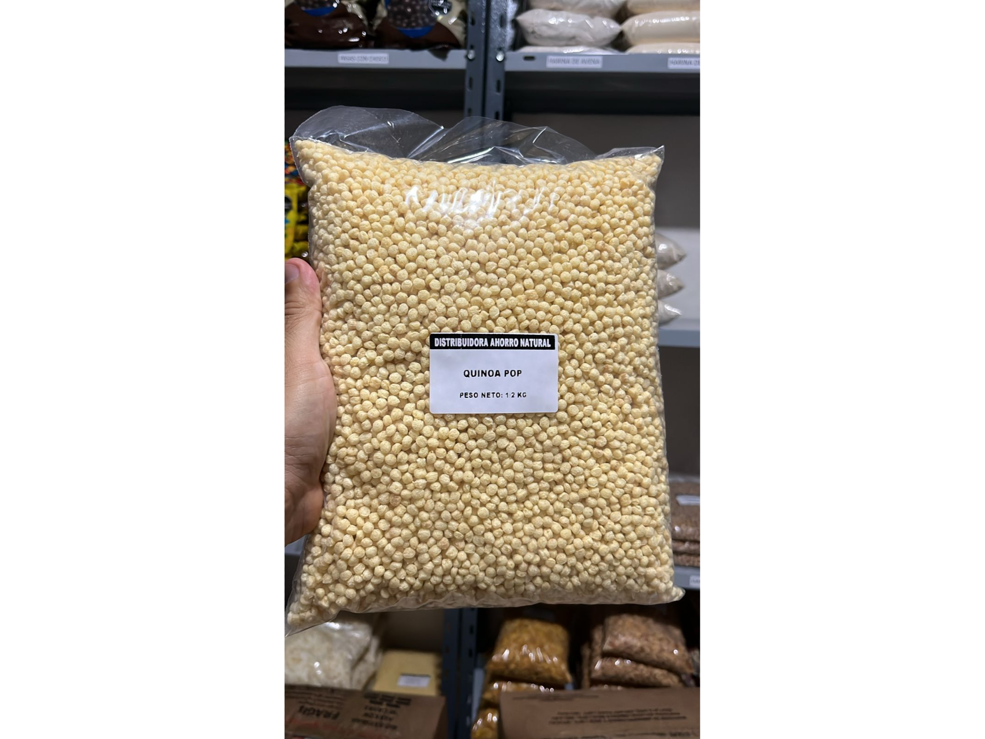 Quinoa Pop con azucar Ying Yang