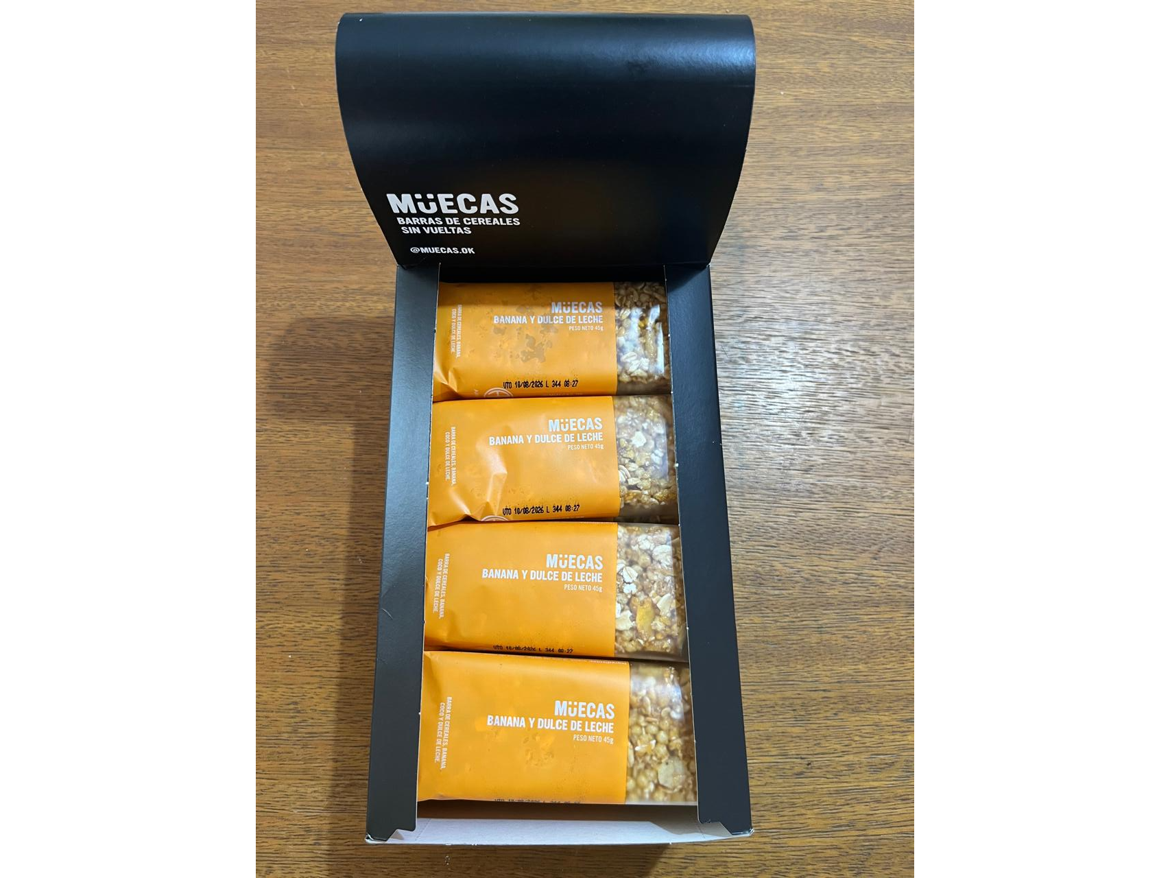 Banana y dulce de leche