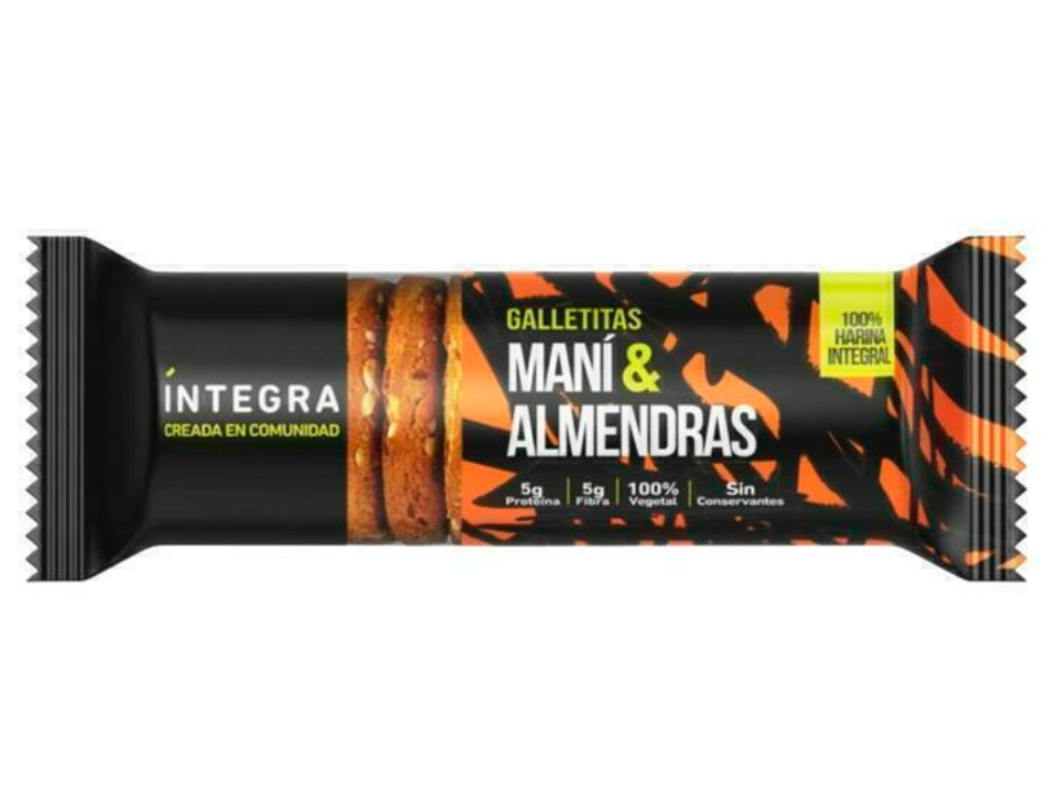 Galletitas mani & almendras