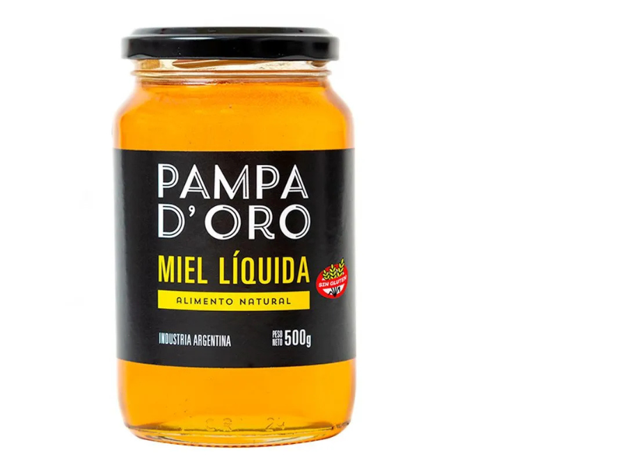 Miel "Pampa de Oro" liquida 380 gr