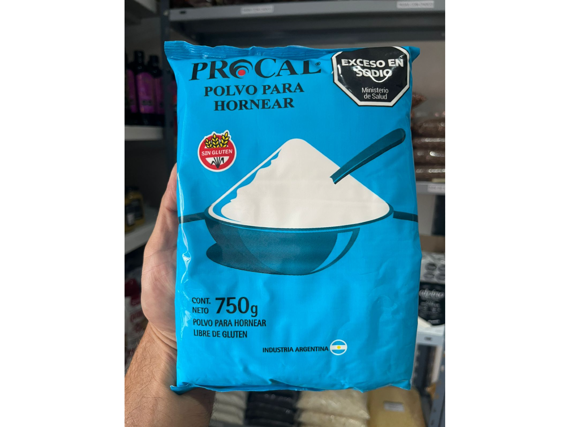 Polvo para hornear 750 gr