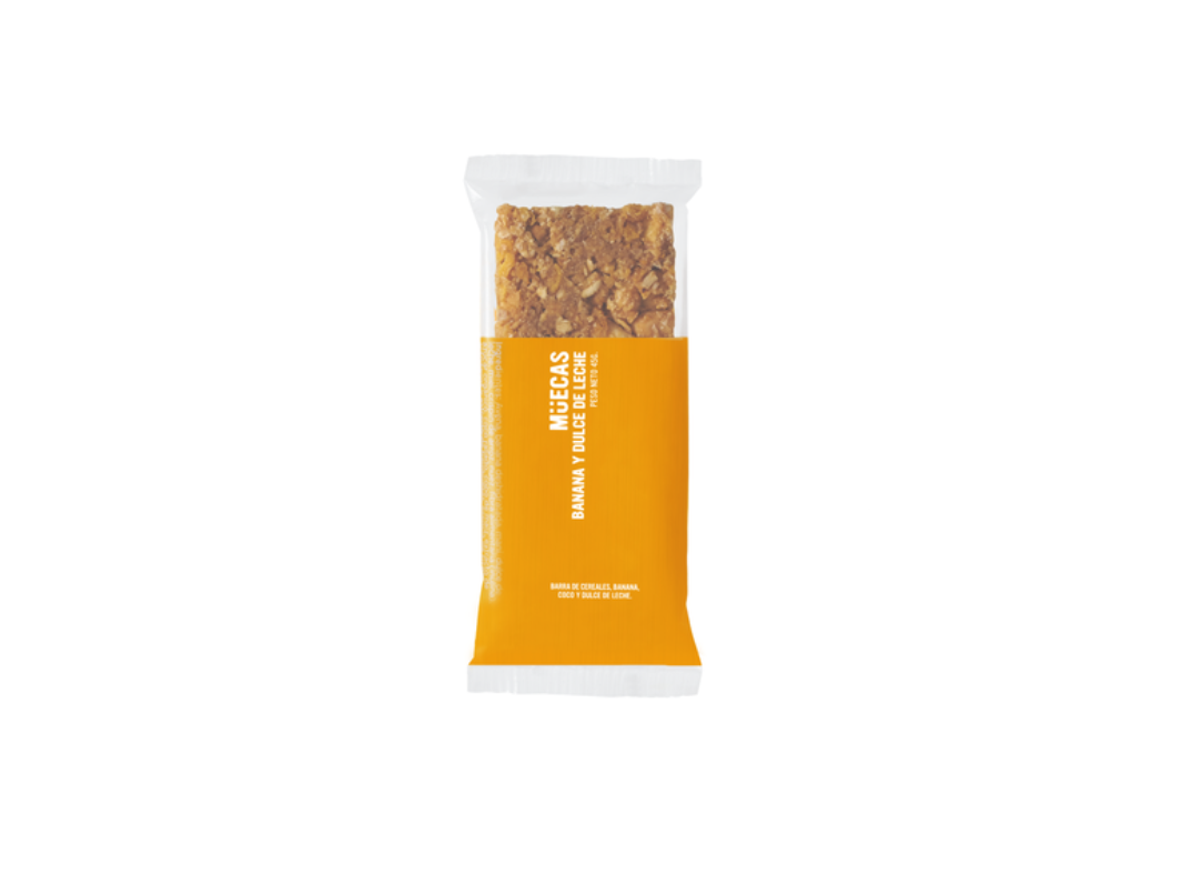 Banana y dulce de leche