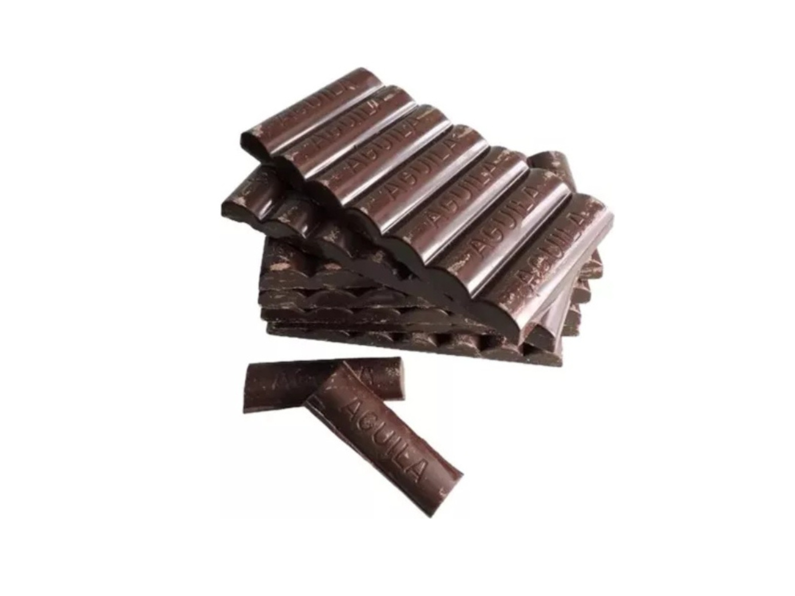 Barras de chocolate aguila semiamargo Arcor