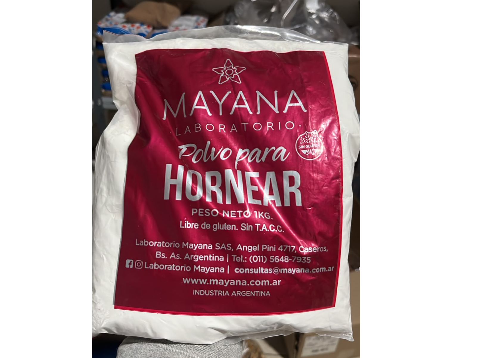 Polvo para hornear 1kg