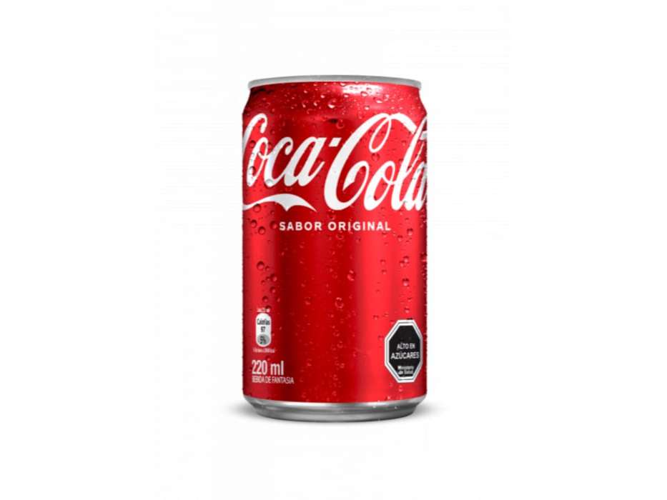 Lata de Coca Cola 220ml