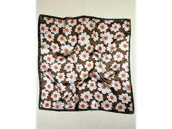 Pañuelo Cuadrado Impreso Floreado Boho