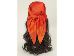 Bandana Seda en naranja años 70