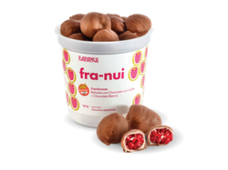 Franui con chocolate amargo