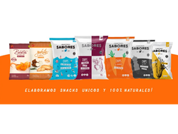 Snacks Nuestros sabores 80grs - Variedad de sabores
