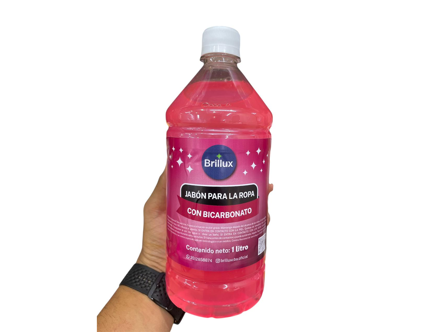 Jabón p/ropa con bicarbonato 1lts
