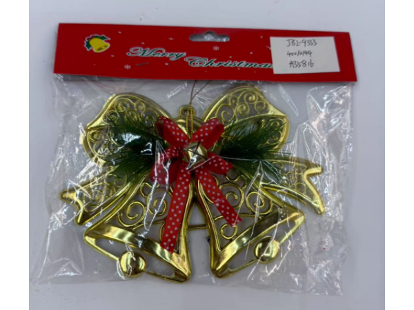 COLGANTE NAVIDENO EN FORMA DE CAMPANA MCN-04733