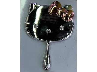 ESPEJO "HELLO KITTY" PLATEADO GRANDE MCN-06771