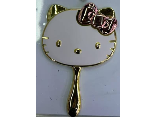 ESPEJO "HELLO KITTY" PLATEADO GRANDE MCN-06773