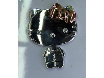ESPEJO "HELLO KITTY" PLATEADO PEQUENO MCN-06766