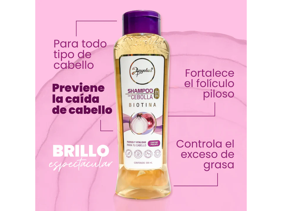 SHAMPOO DE CEBOLLA