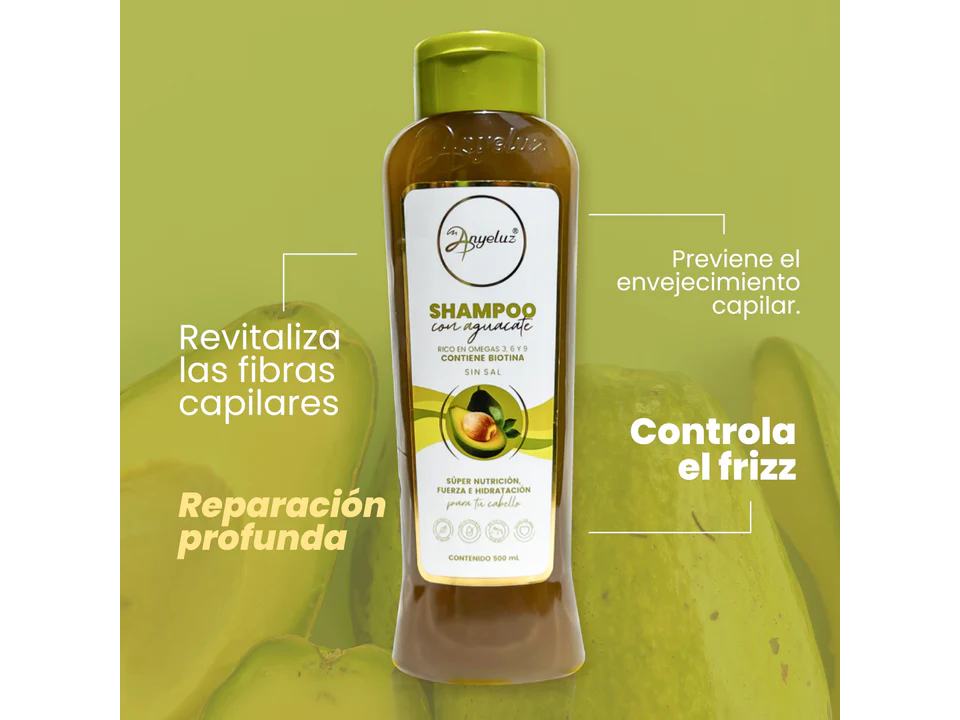 SHAMPOO CON AGUACATE