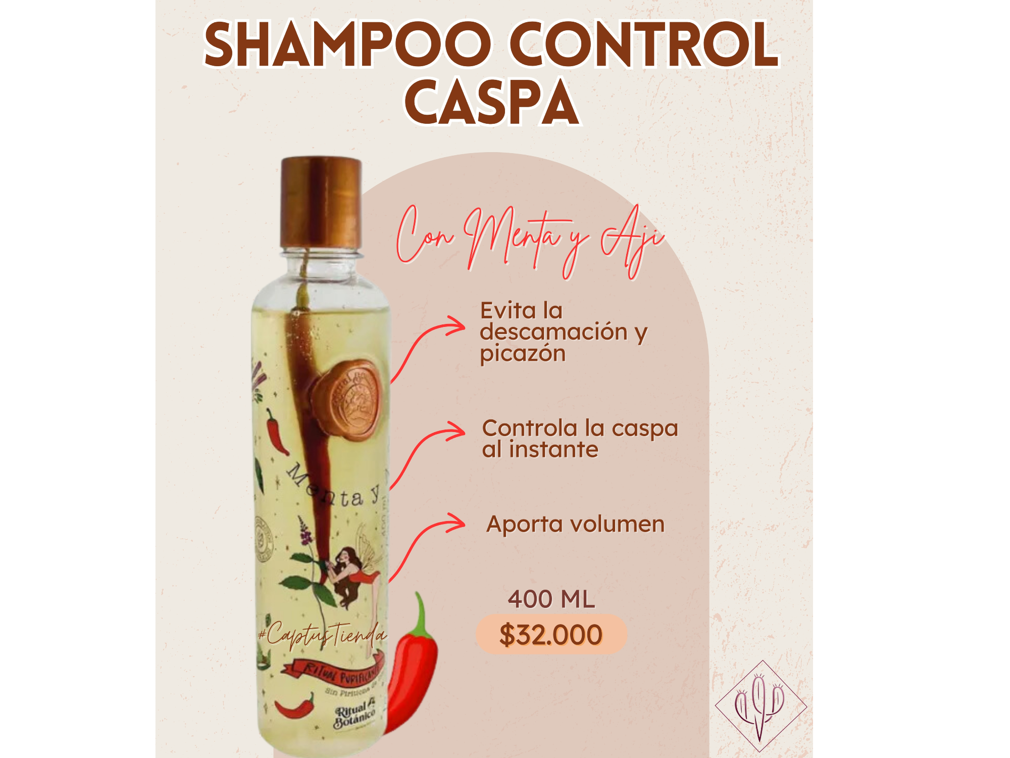 SHAMPO CONTROL CASPA