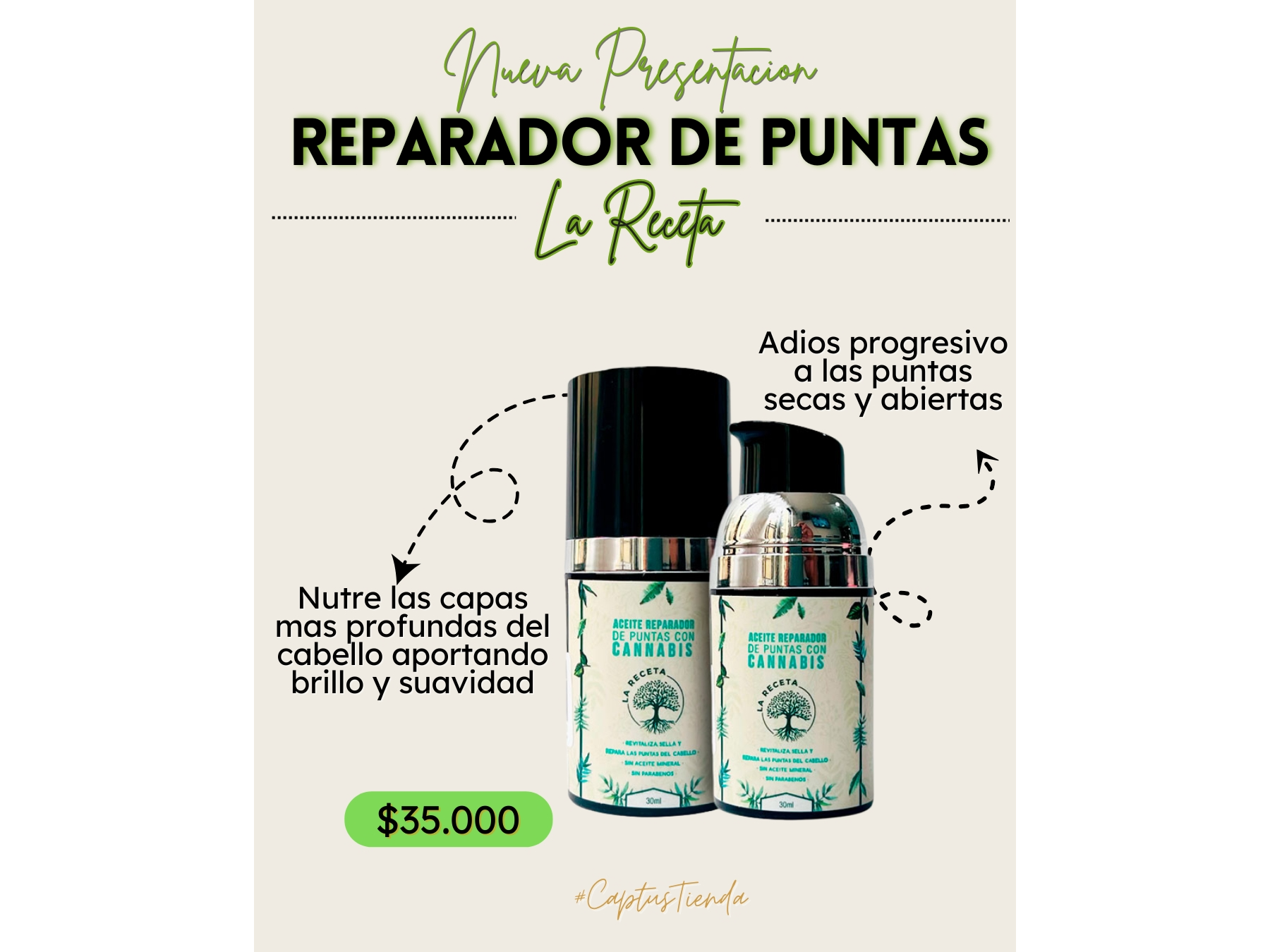 Aceite Reparador de Puntas