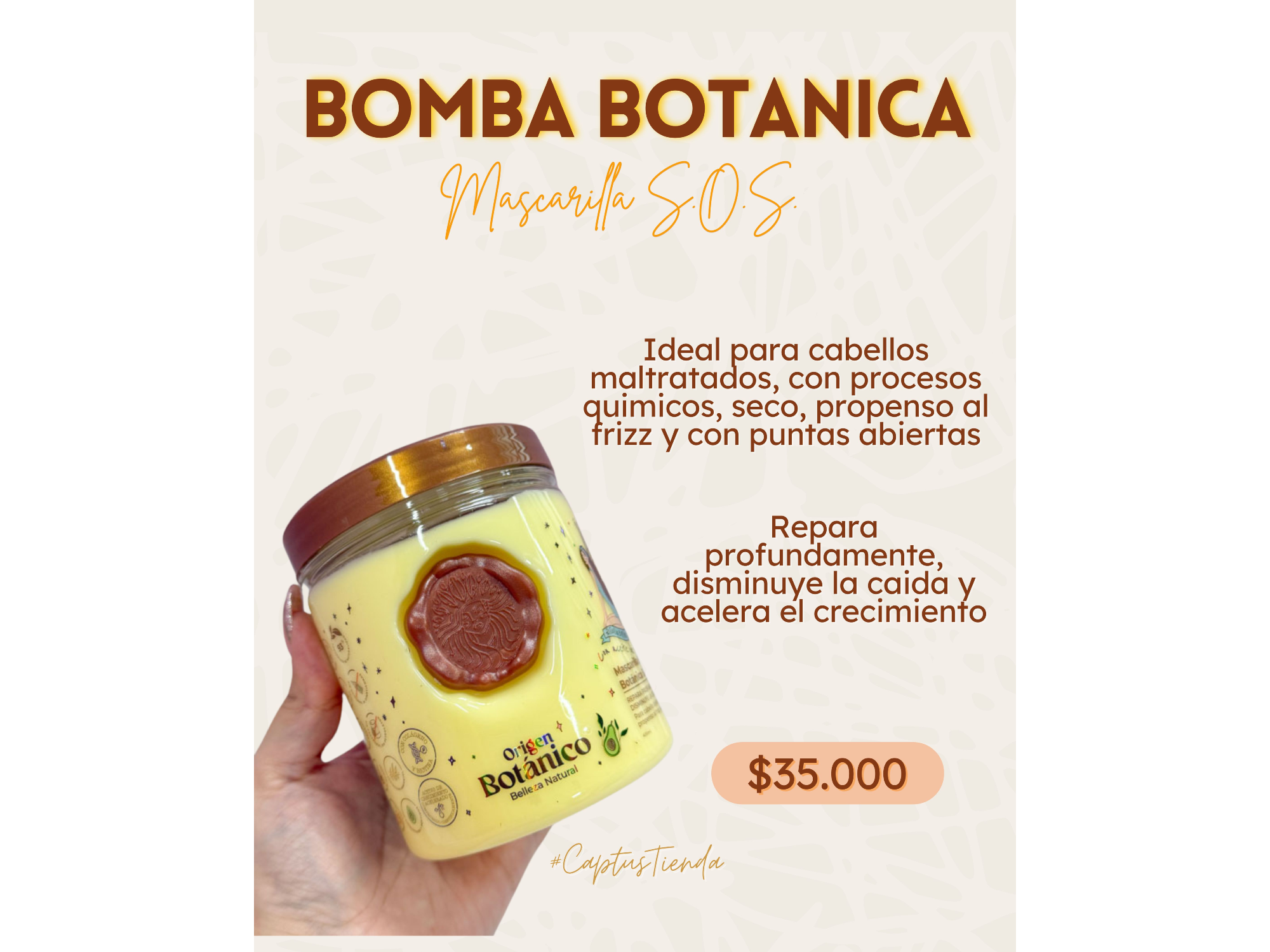 Mascarilla SOS Ritual Botanico
