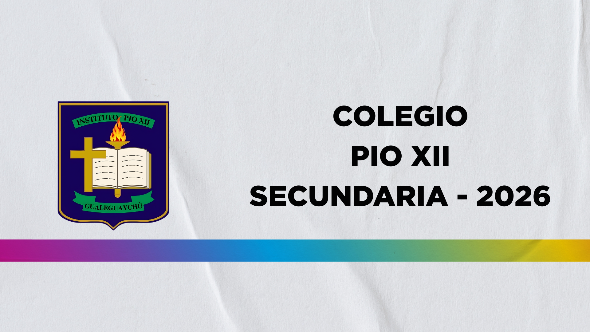 Colegio PIO XII - SECUNDARIA 2026