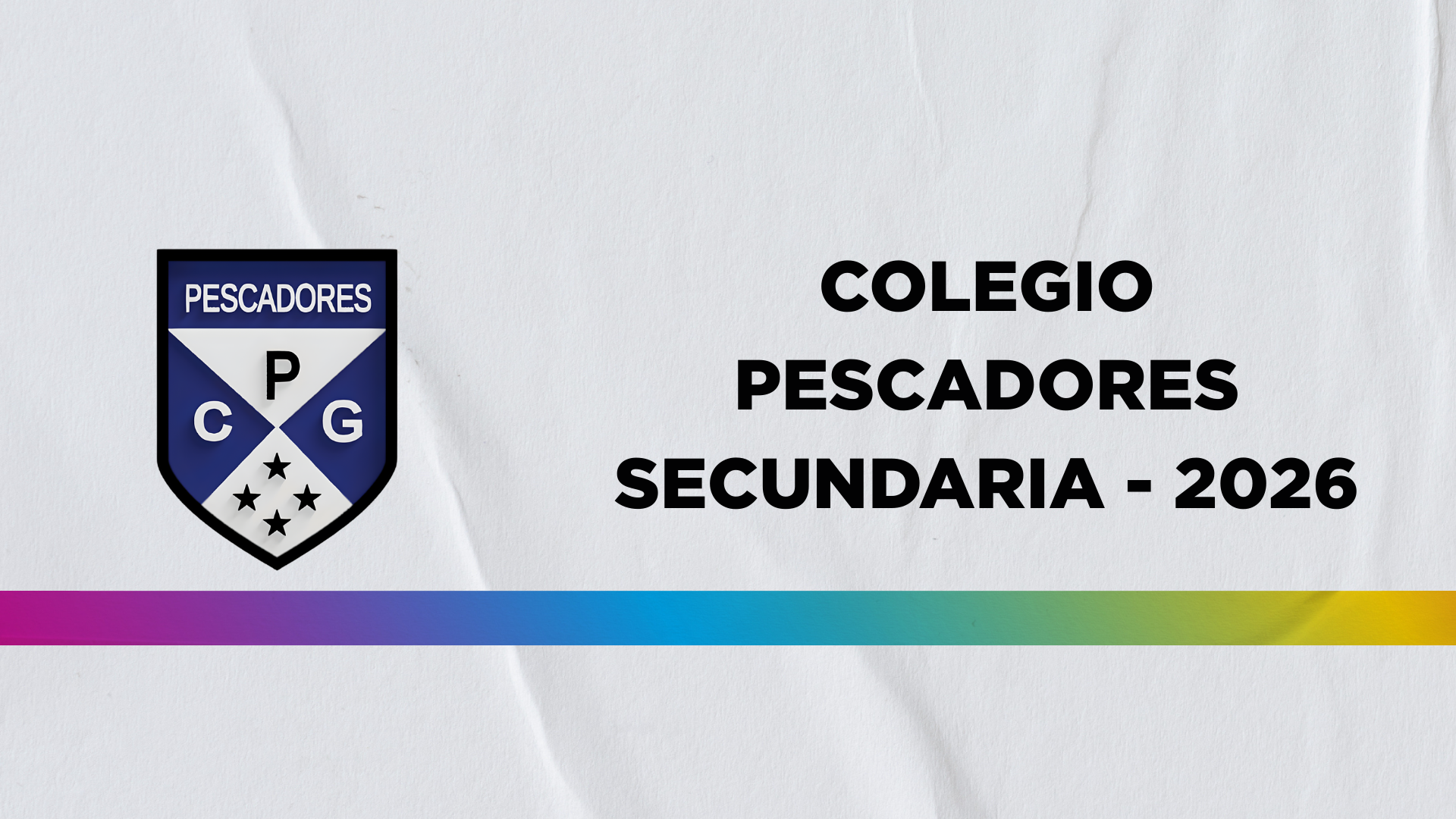 Colegio PESCADORES - SECUNDARIA