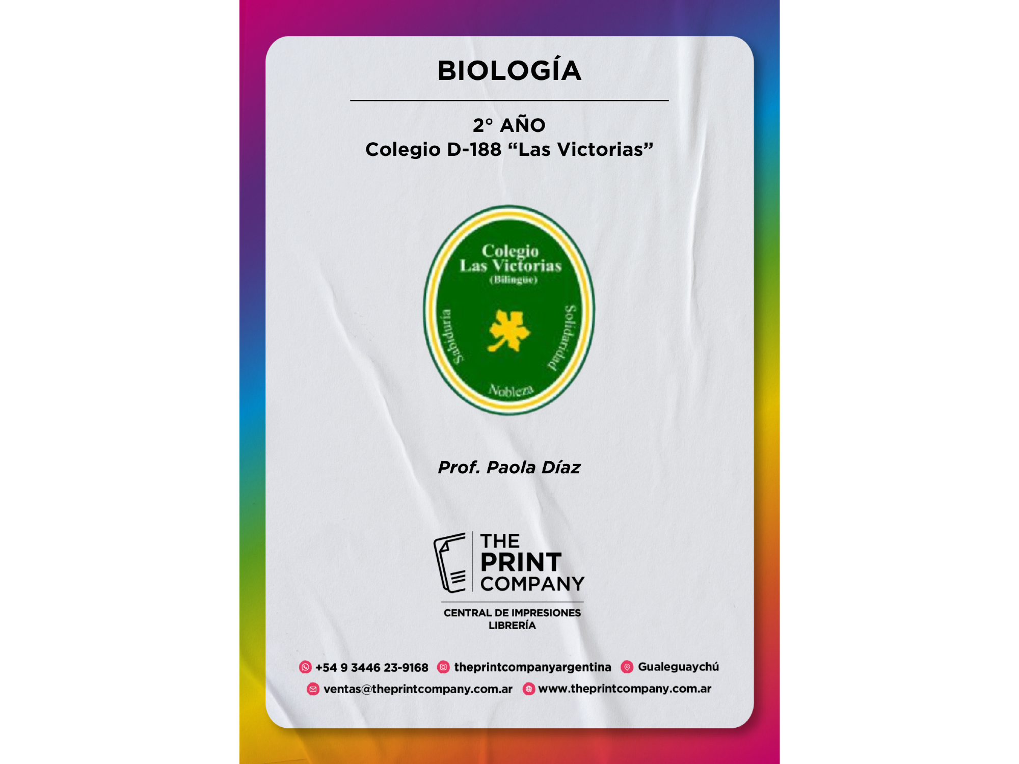 Biología - 2° AÑO