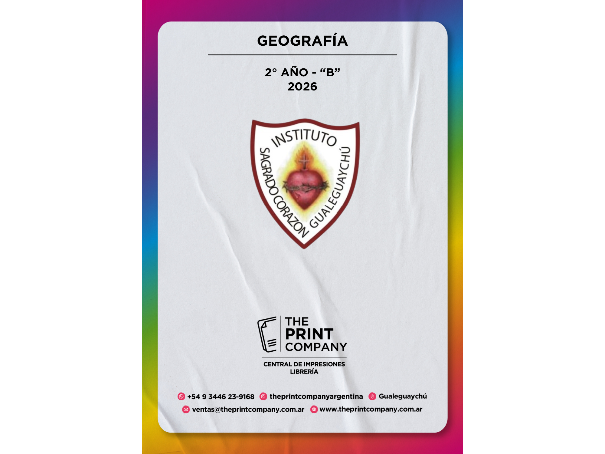 Geografía - 2° AÑO - B