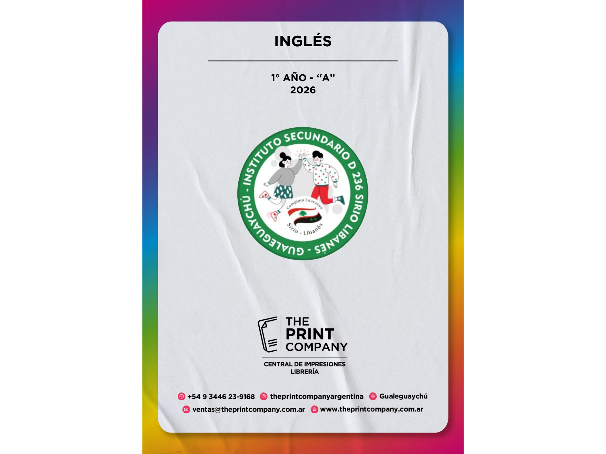 Inglés - 1° AÑO - B