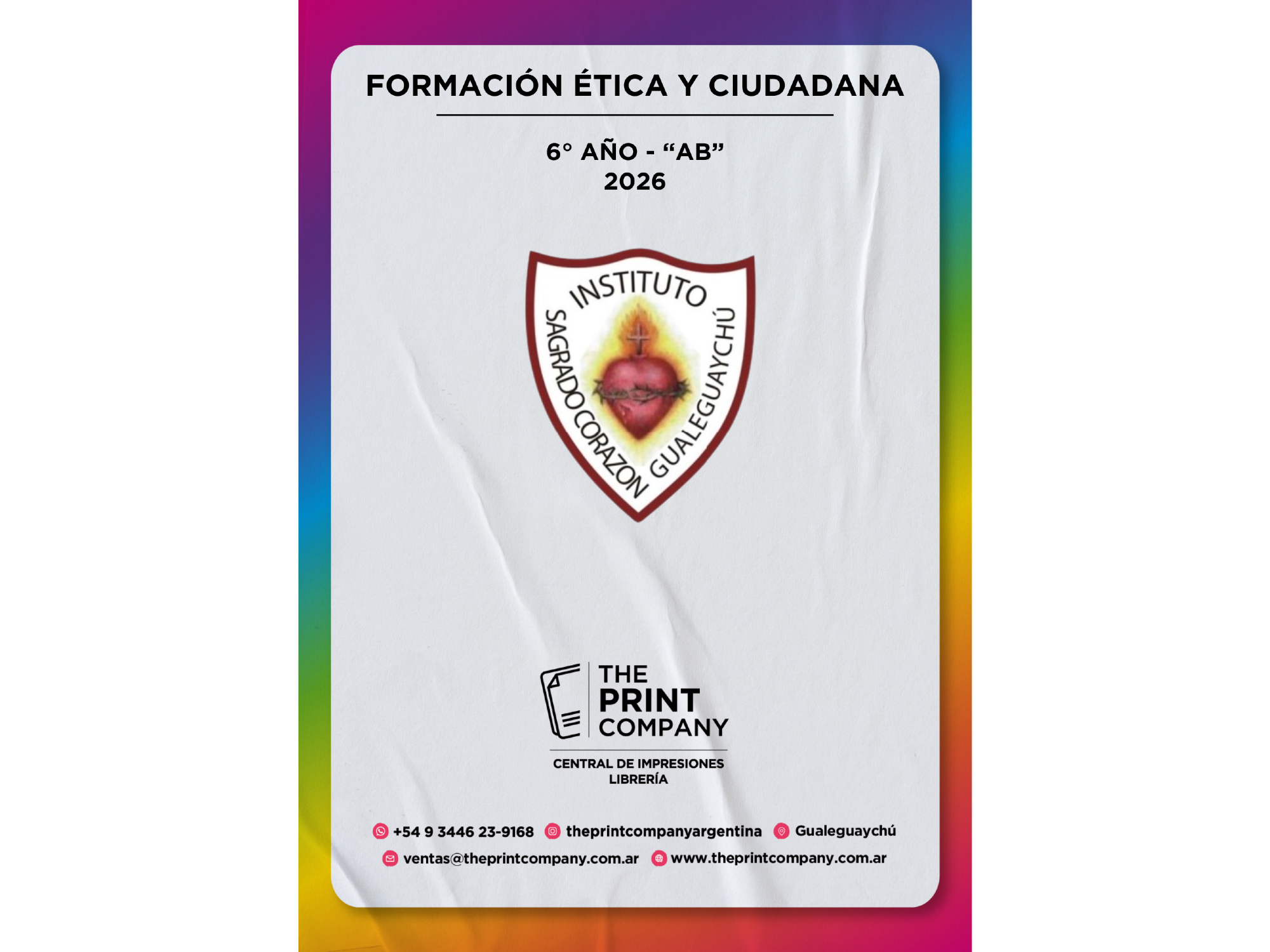 Formación Ética y Ciudadana - 6° AÑO - AB