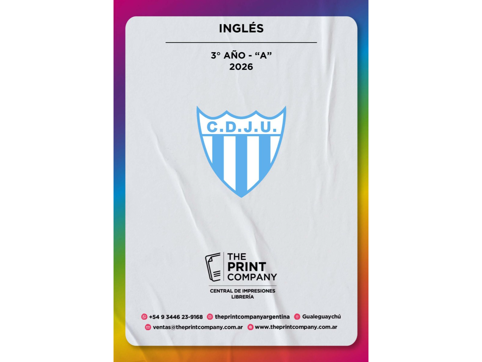 Inglés - 3° AÑO - A