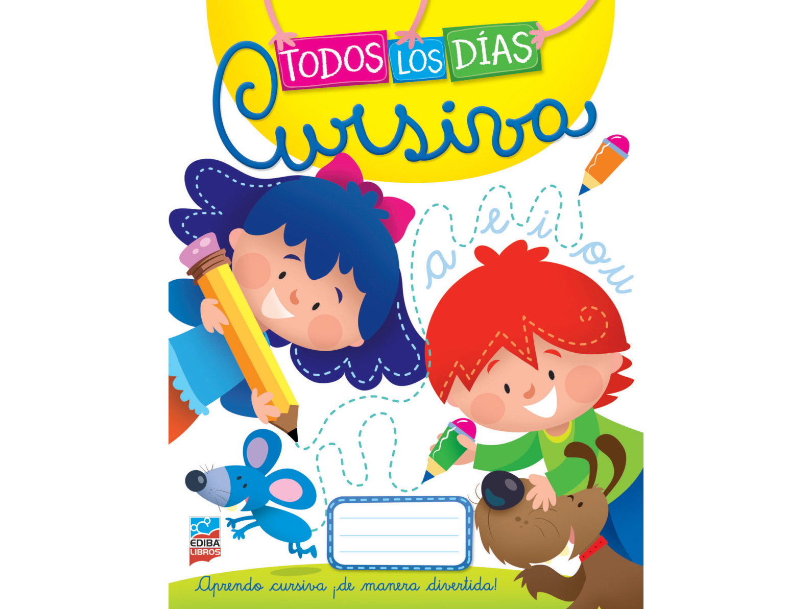 Cuaderno de caligrafía CURSIVA