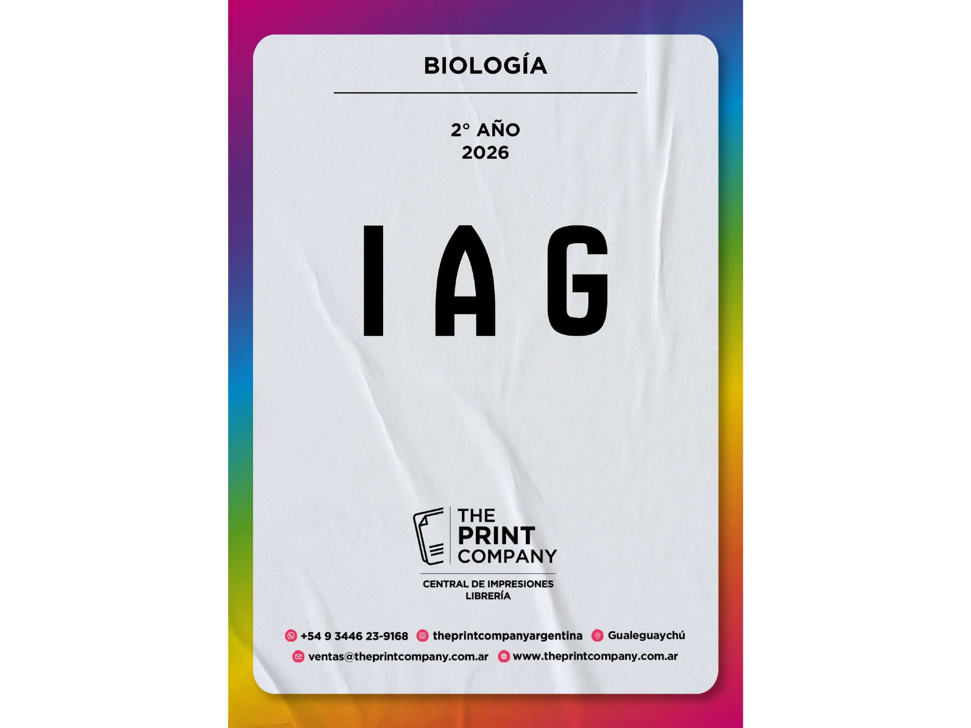 Biología - 2° AÑO - AB