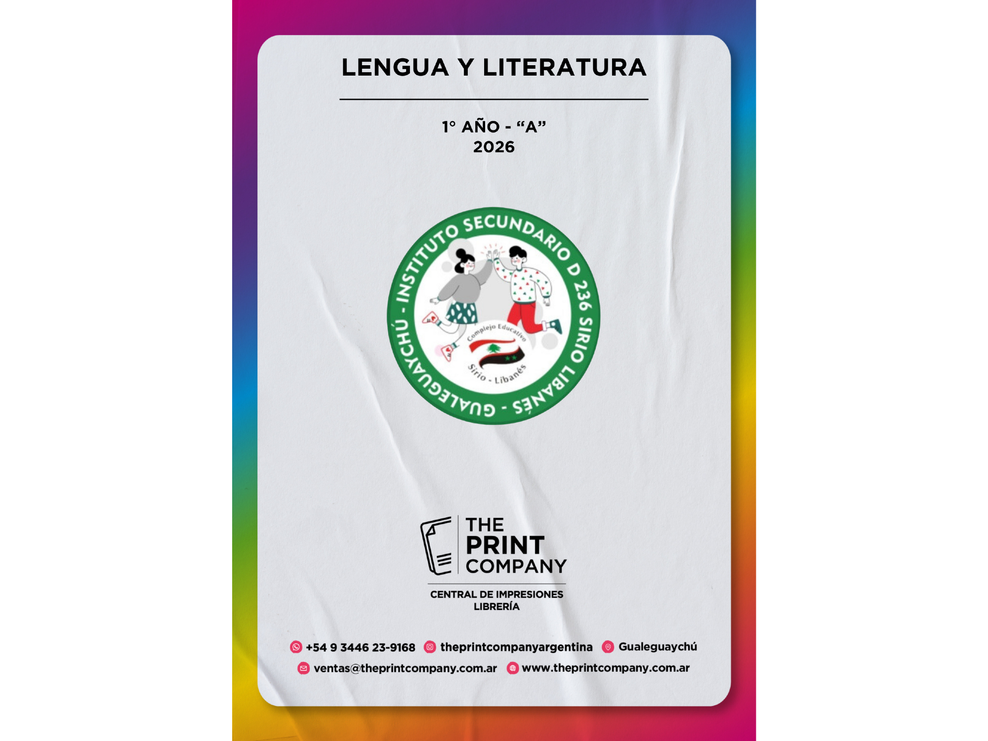 Lengua y Literatura - 1° AÑO - A
