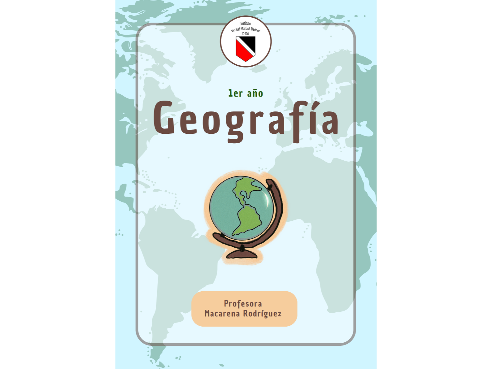 Geografía - 1° AÑO - AB