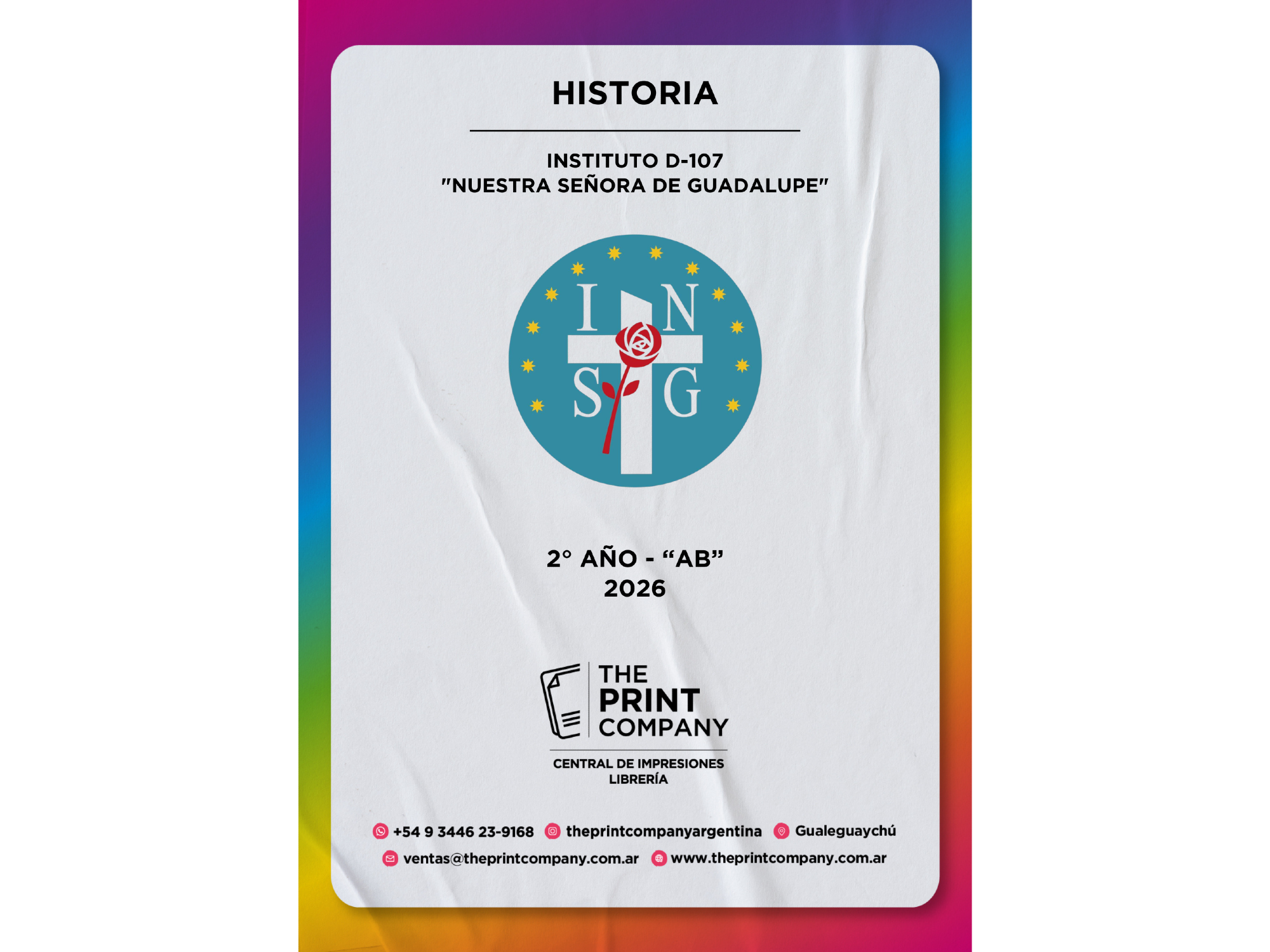 Historia - 2° AÑO - AB - (Prof. Rosana Páez y Franco Pacheco)