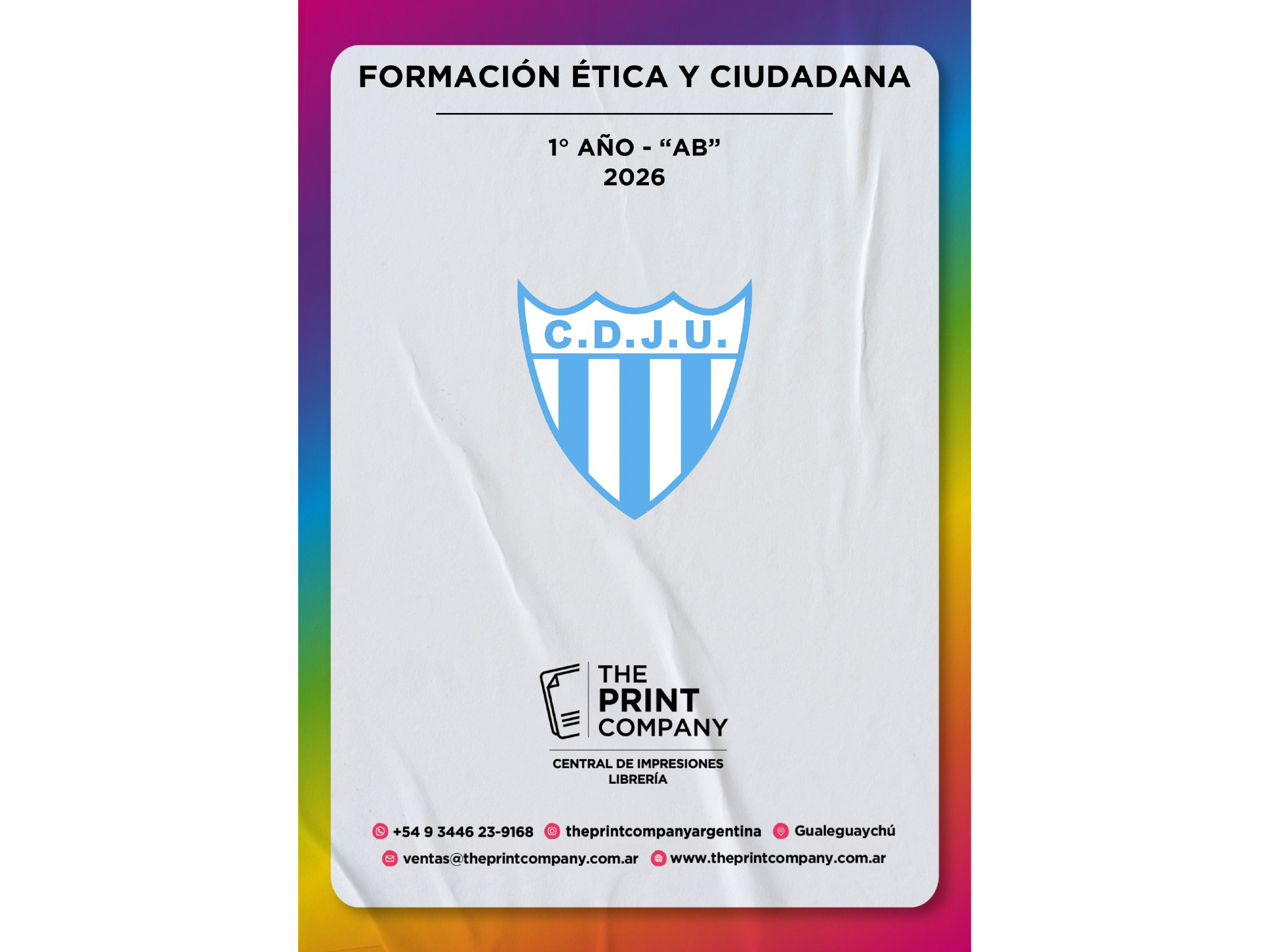 Formación Ética y Ciudadana - 1° AÑO - AB